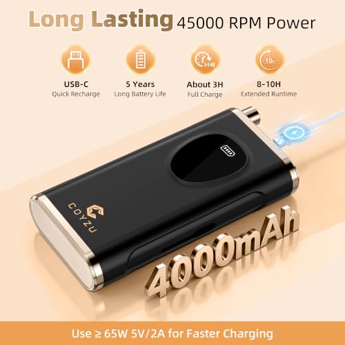 Professional Electric Nail Drill Rechargeable Nail File