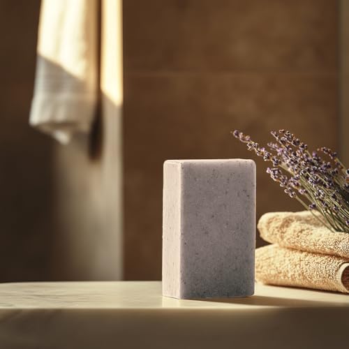 Crate 61, Natural Bar Soap, Vegan, Lavender, Handmade Soap With Premium Essential Oils, Cold Pressed Face And Body Bar For Men And Women (4 oz, 3 Bars) Lavender 3