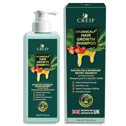 Rosemary & Batana Oil Hair Growth Shampoo: Hair Loss Shampoo for Men