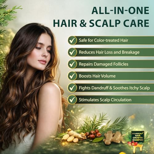 Rosemary & Batana Oil Hair Growth Shampoo: Hair Loss Shampoo for Men
