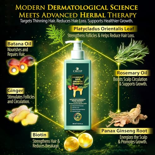 Rosemary & Batana Oil Hair Growth Shampoo