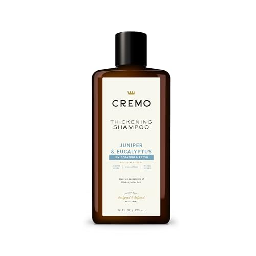 Thickening Shampoo for Men, Juniper & Eucalyptus, 16 Fl Oz