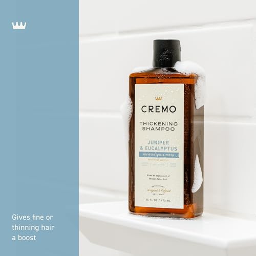 Thickening Shampoo for Men, Juniper & Eucalyptus, 16 Fl Oz