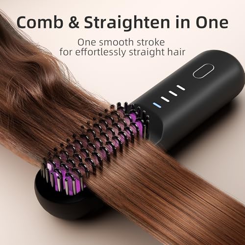 Cordless Ceramic Hot Brush USB-C