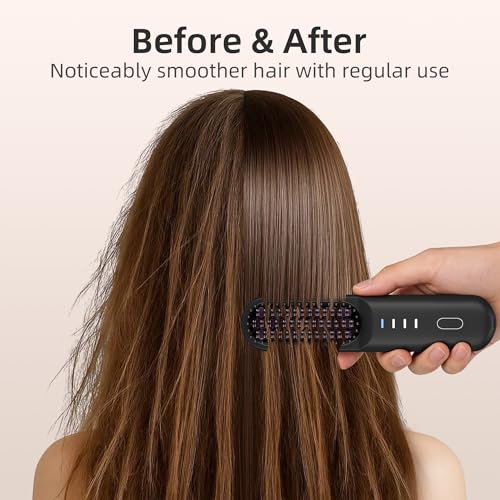 Cordless Ceramic Hot Brush USB-C
