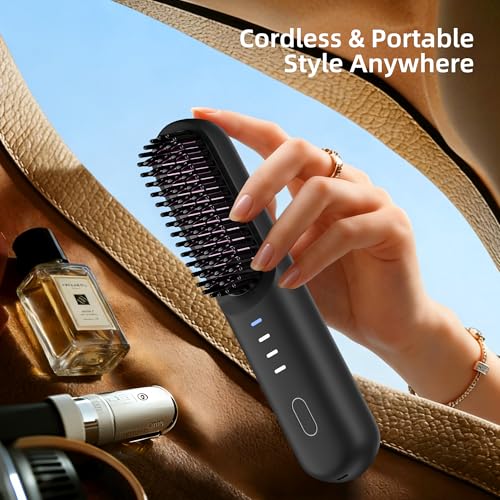 Cordless Ceramic Hot Brush USB-C