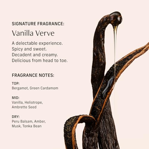 In-Shower Oil Balm. Vanilla Verve Scented Hydrating Body Moisturizer