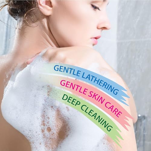 Peach Body Wash for Women and Men - with Pure Dead Sea Minerals and Peach Extract - Cleans
