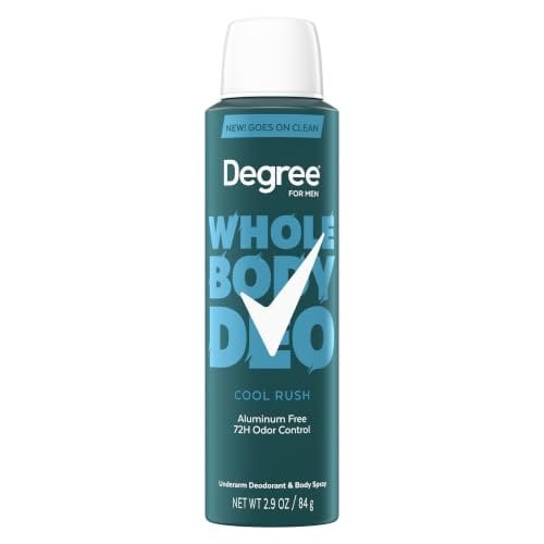 Men Whole Body Deodorant Cool Rush