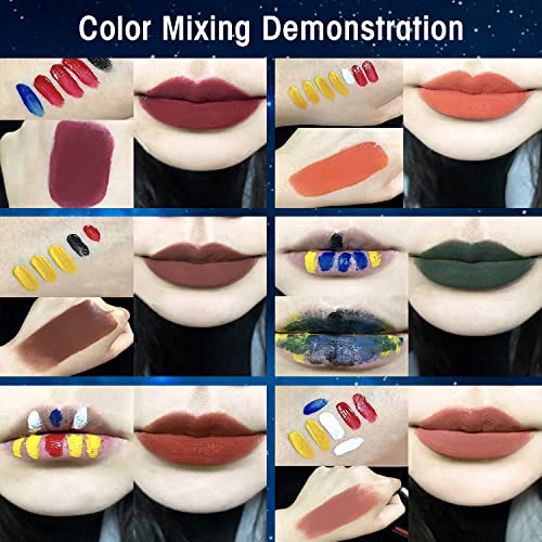 Lipstick Palette Nude Red Peach Pink Shades 25 Color