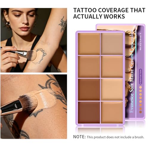 8 Color Cream Concealer and Corrector Palette