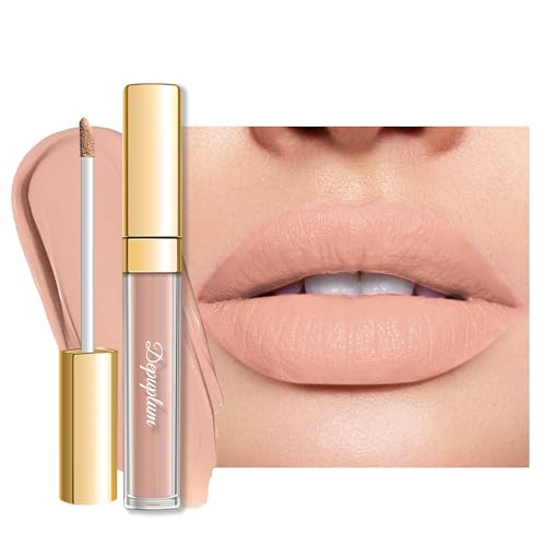 Apricot Nude Lipstick Matte for Women Long Lasting Lipsticks