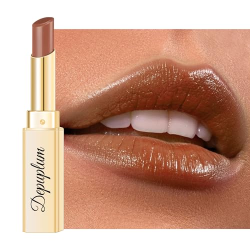 Brown Lipstick for Women Moisture Lip Gloss Tinted Lip Balm