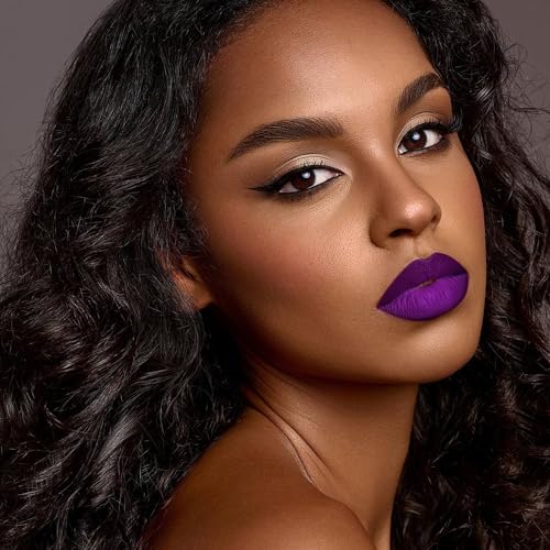Purple Lipstick Matte for Women ColorStay Long Lasting Lipsticks