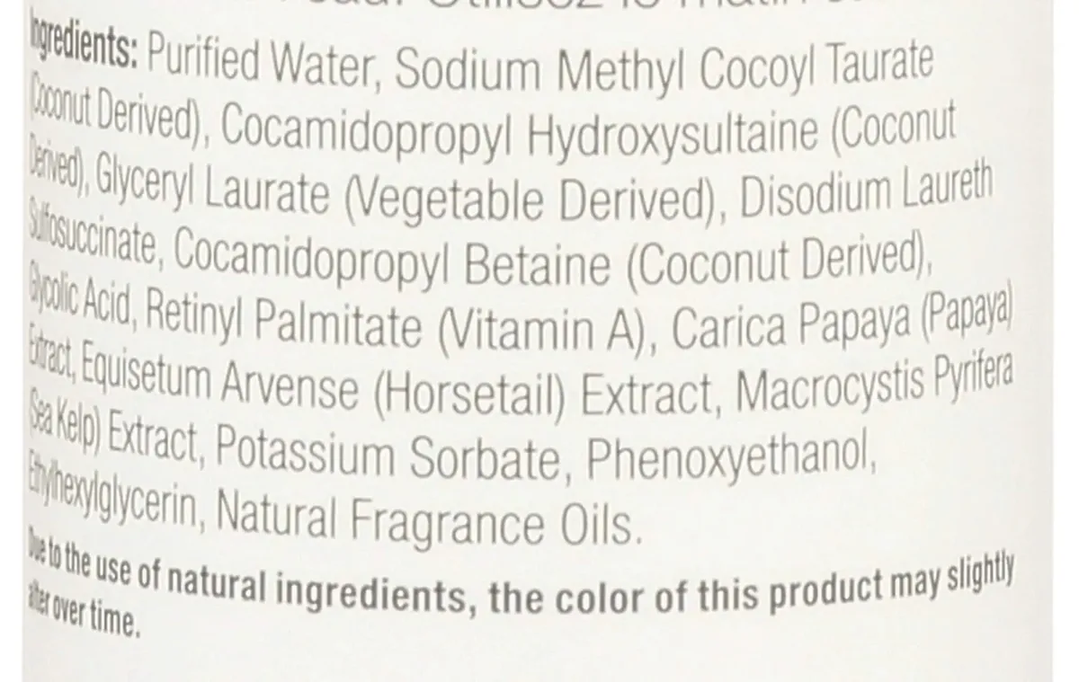 Anti-Wrinkle Cleanser – Anti-Aging Face Wash with Glycolic Acid and Vitamin A