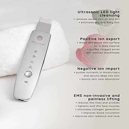 Premium Skin Cleansing Scrubber LED 4 in 1 Blackhead
