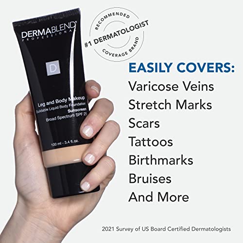 Leg and Body Makeup Foundation SPF 25