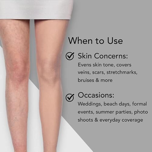 Leg and Body Makeup Foundation SPF 25