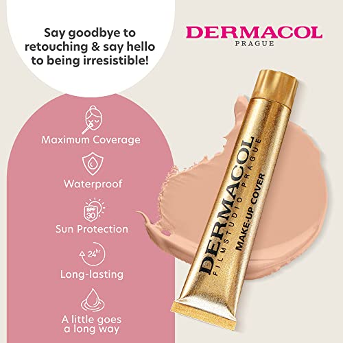 Full Coverage Tattoo Cover Matte Foundation SPF 30 No.208