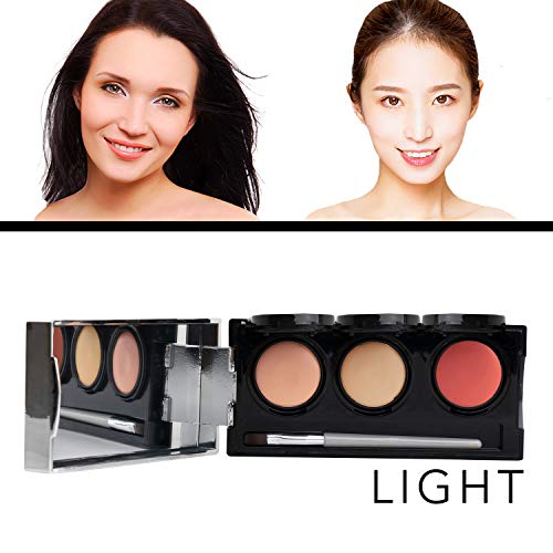 Tattoo Cover Up Makeup Waterproof Concealer Palette Light