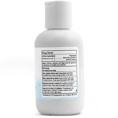 2% Pyrithione Zinc (ZnP) Liquid Cleanser (non-soap) Wash (