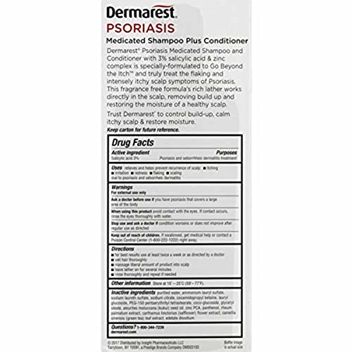 Psoriasis Medicated Shampoo Plus Conditioner