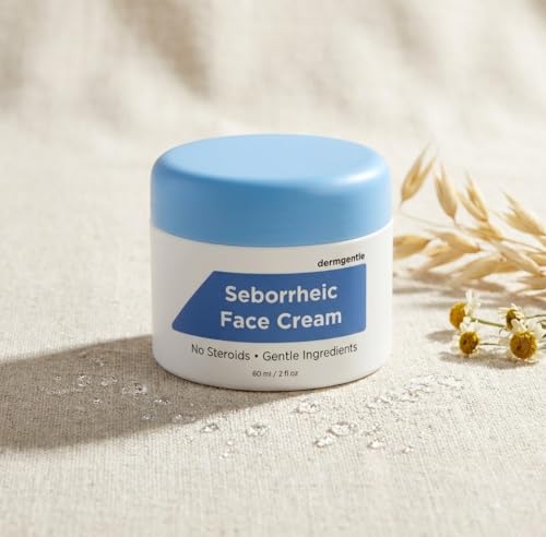 Seborrheic Dermatitis Face Cream for Sensitive Skin - Hydrates & Supports the Skin Barrier
