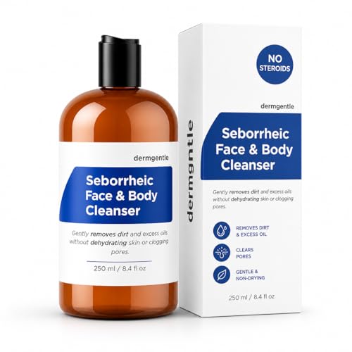 Seborrheic Face & Body Cleanser for Seborrheic Dermatitis - Hydrating Face Wash for All Sk