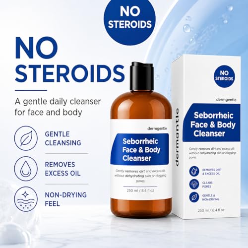 Seborrheic Face & Body Cleanser for Seborrheic Dermatitis - Hydrating Face Wash for All Sk