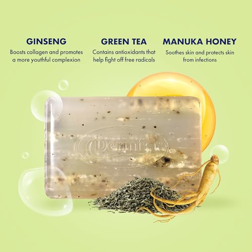 Green Tea Bar with Manuka Honey and Ginseng