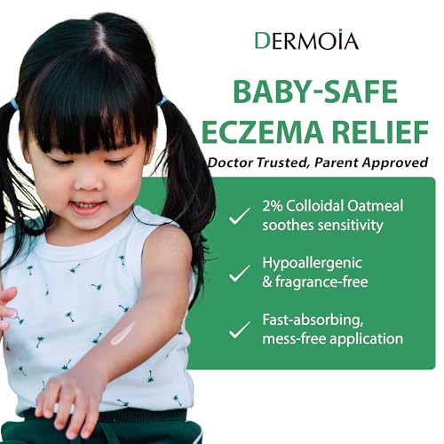 2% Colloidal Oatmeal Eczema Lotion - Soothing and Moisturizing Anti-Itch Cream & Body Loti