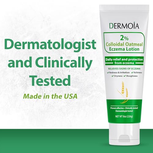 2% Colloidal Oatmeal Eczema Lotion - Soothing and Moisturizing Anti-Itch Cream & Body Loti