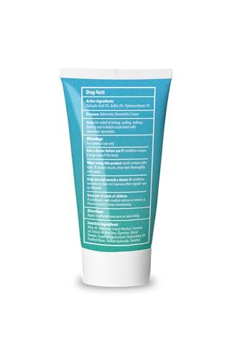Seborrheic Dermatitis Cream for Itchy Skin and Eczema
