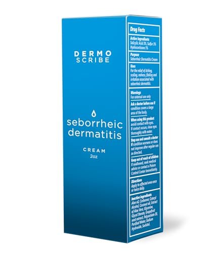 Seborrheic Dermatitis Cream for Itchy Skin and Eczema