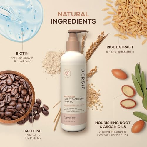 Rice Water Hair Growth Shampoo Conditioner