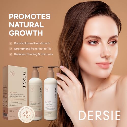 Rice Water Hair Growth Shampoo Conditioner