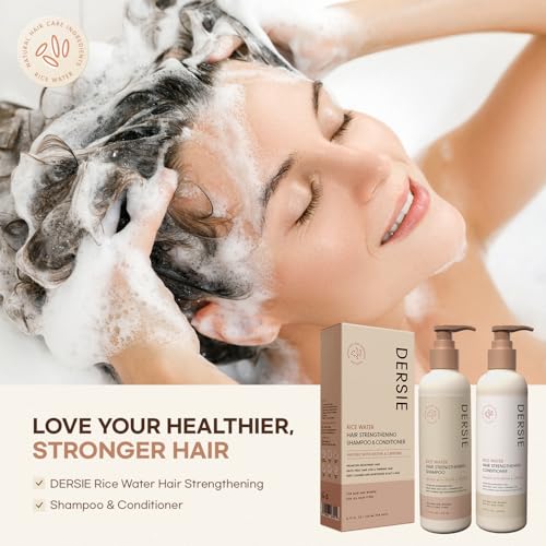 Rice Water Hair Growth Shampoo Conditioner