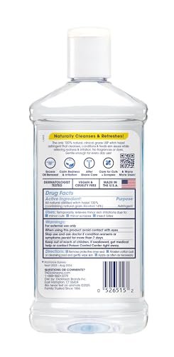 Witch Hazel 100% Natural Astringent