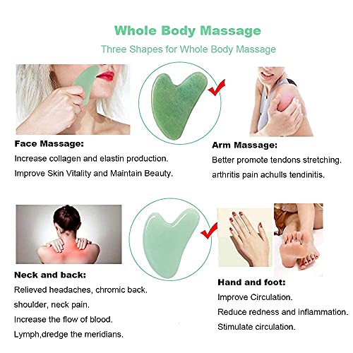 Jade Stone Gua Sha Massage Tool