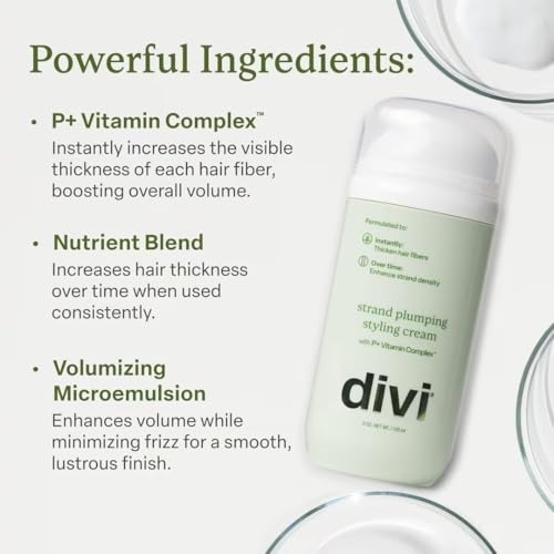 Strand Plumping Styling Cream | 2.8X Instant Volume & Lift