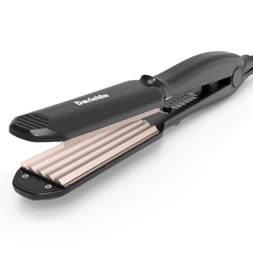 Hair Crimper for Volumizing Fluffy Hairstyle Ceramic Plates