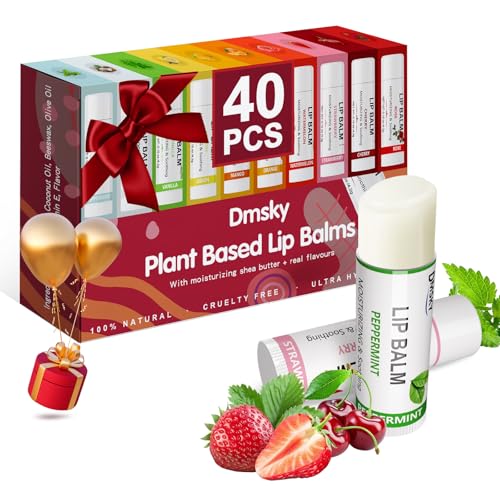 40 Pack Lip Balm Bulk