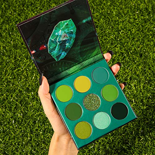Green Gemstone Eyeshadow Palette