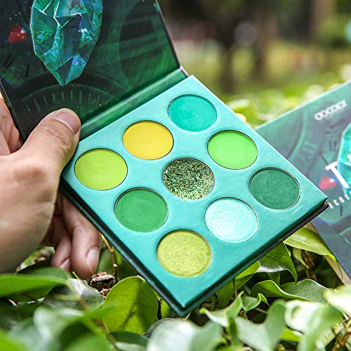 Green Gemstone Eyeshadow Palette
