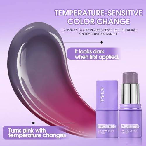 2pcs Color Changing Cream Blush Stick