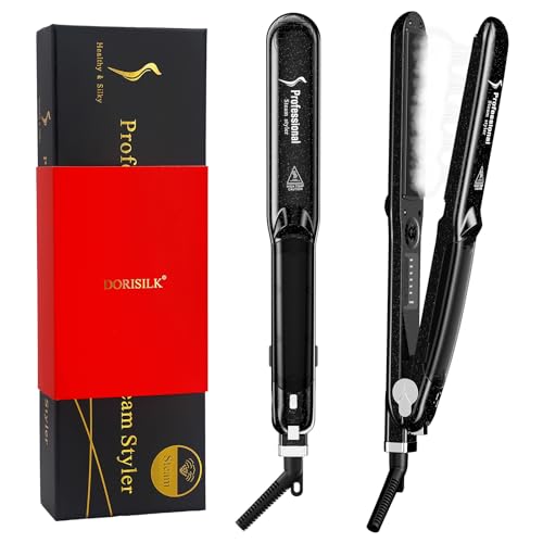 Upgraded Steam Straighteners Professional Salon Ceramic Tourmaline