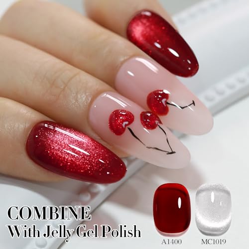 cat eye gel polish 15ml silver with magnet