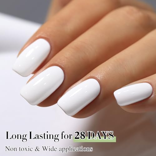 Gel Polish, White-A1093, 15ml
