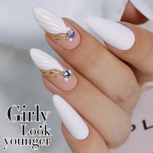 Gel Polish, White-A1093, 15ml