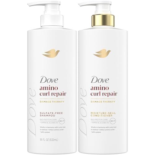 Shampoo and Conditioner Set, Amino Curl Repair